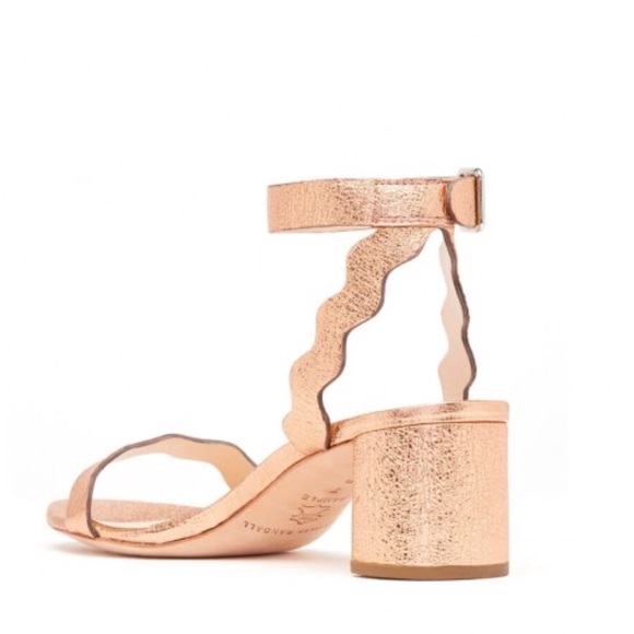 NEW • Loeffler Randall • Emi Rose Gold Sandals 7 - Picture 3 of 8